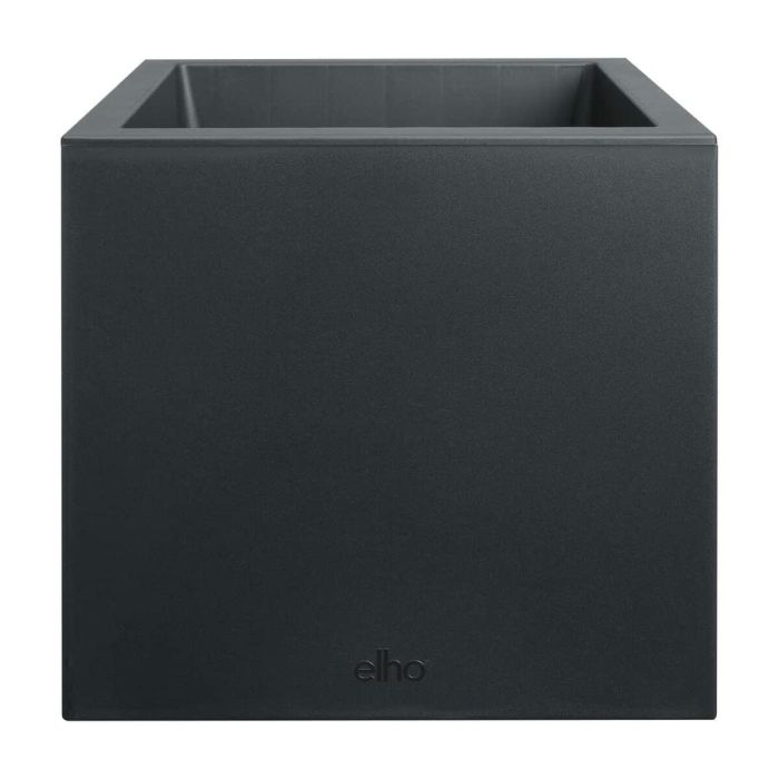 Elho ELH8711904499266 Jardinera Vivo Next Square 30 Negro, Ø 30xH 29 cm, uso interior/exterior, 100% reciclado 4