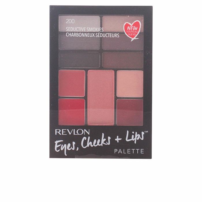 Estuche de Maquillaje Eyes Cheeks Lips Revlon (1 unidad) 1 Estuche de Maquillaje Eyes Cheeks Lips Revlon (1 unidad) 1