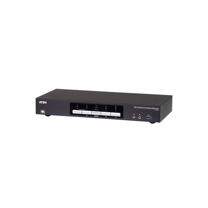 Aten 4-Port USB 3.0 4K DisplayPort Dual Display KVMP Switch Aten 4-Port USB 3.0 4K DisplayPort Dual Display KVMP Switch