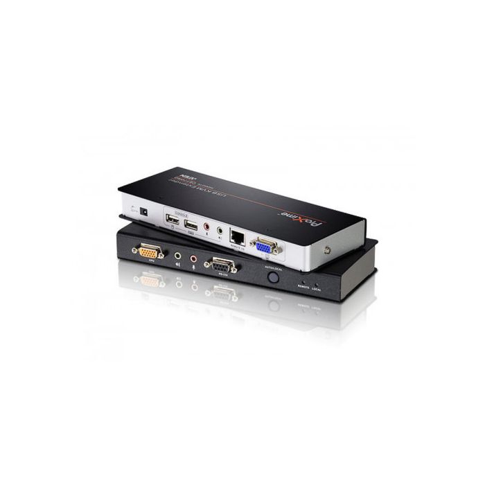 Aten USB VGA KVM Extender with Audio, RS-232 and Deskew (300m) Aten USB VGA KVM Extender with Audio, RS-232 and Deskew (300m)