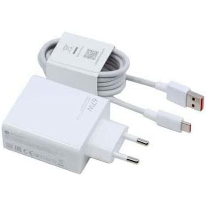 Cargador de Pared Xiaomi BHR6035EU Blanco Cargador de Pared Xiaomi BHR6035EU Blanco