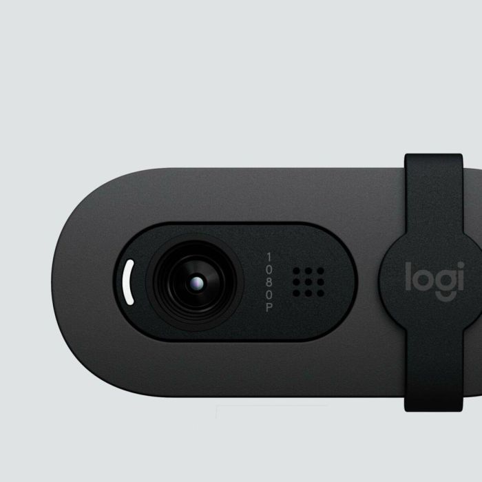 Logitech Brio 105 Business Webcam 1080p con Obturador de Privacidad, Micrófono y Plug-and-Play. Ideal para Empresas, compatible con Windows, macOS, Google Meet. 9