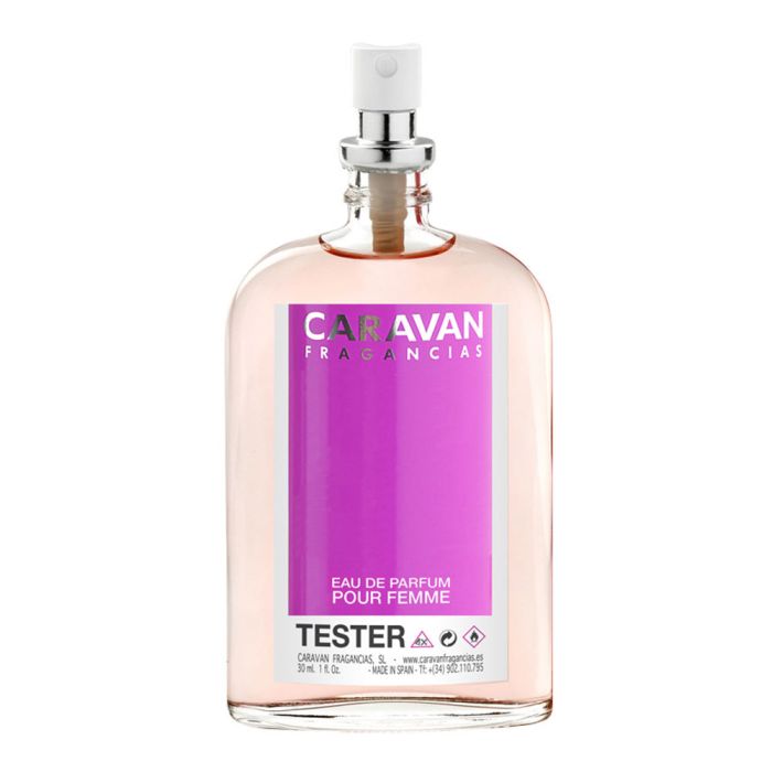 Tester 30 ml caravan edp sra nº 1 señora gratis por la compra de 4 unid. de la fragancia correspondiente al tester