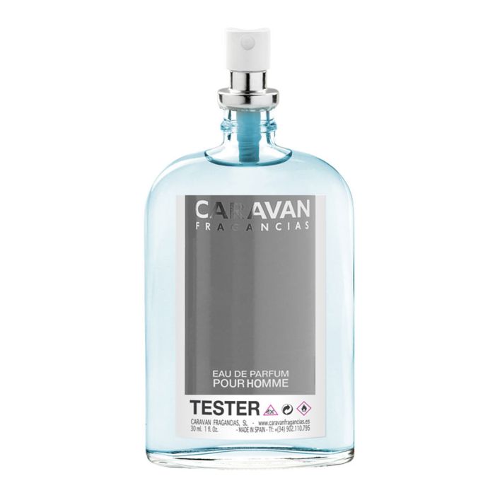 Tester 30 ml caravan edp cro nº 11 caballero gratis por la compra de 4 unid. de la fragancia correspondiente al tester