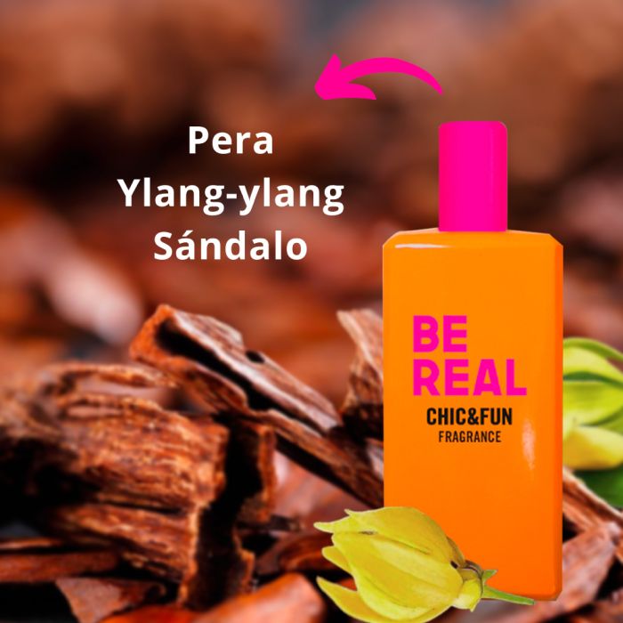 Fragancia chic & fun be real 50 ml 1