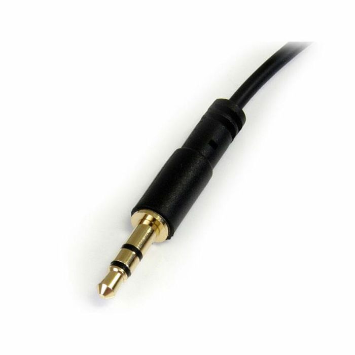 Cable Audio Jack (3,5 mm) Startech MU1MMSRA             Negro 0,3 m 1