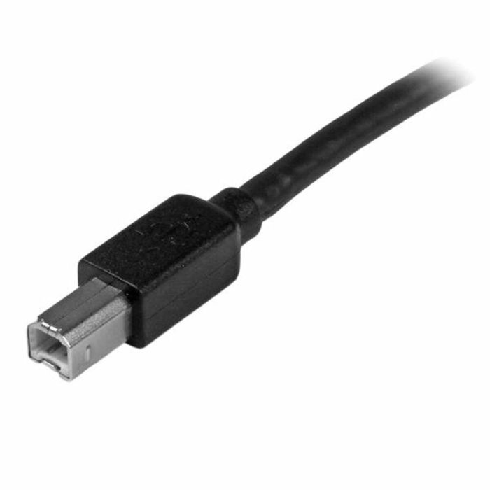 Cable USB Startech USB2HAB50AC          Negro Aluminio 1