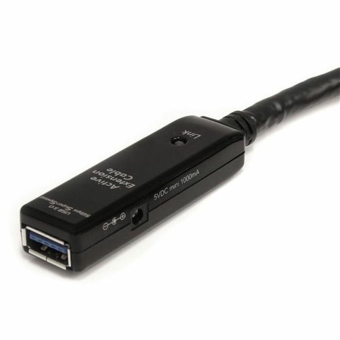 Cable USB Startech USB3AAEXT5M USB A Negro 2
