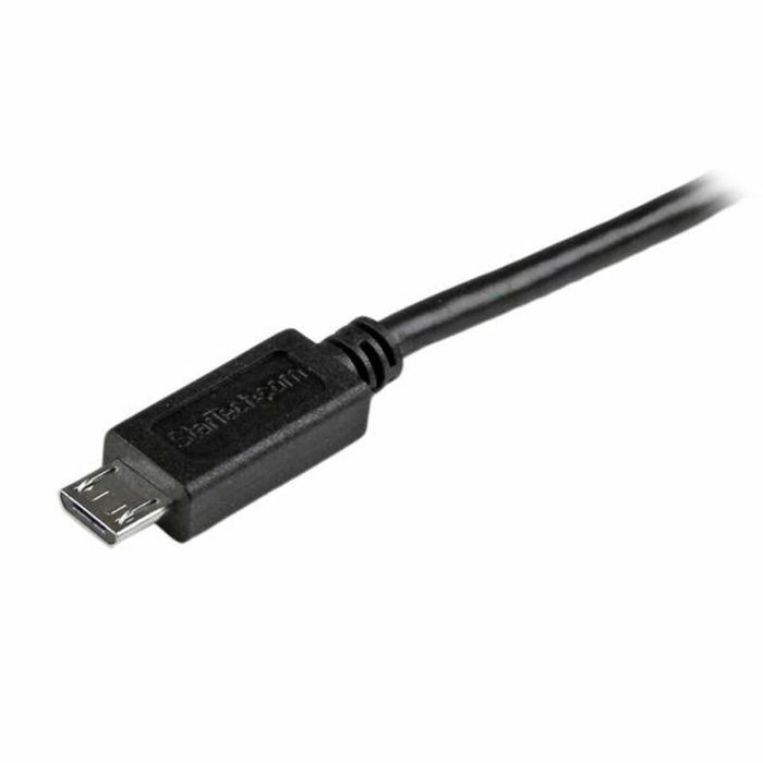 Cable USB a Micro USB Startech USBAUB1MBK           Negro 1