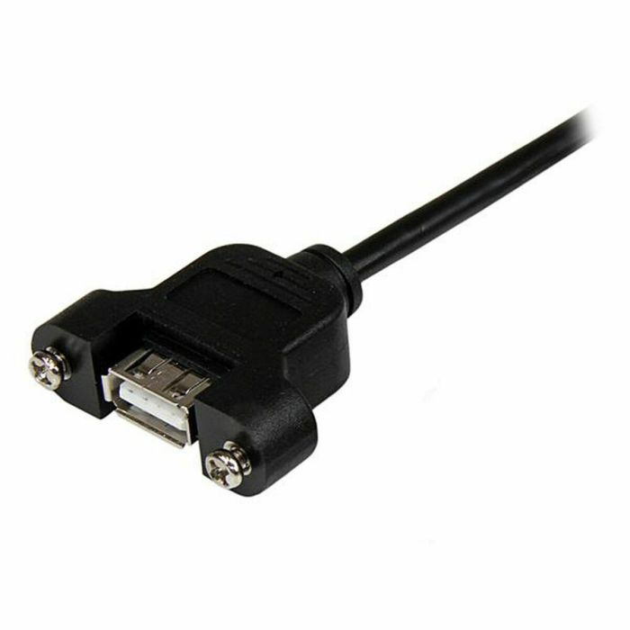 Cable USB Startech USBPNLAFAM2 Negro 0,6 m 2