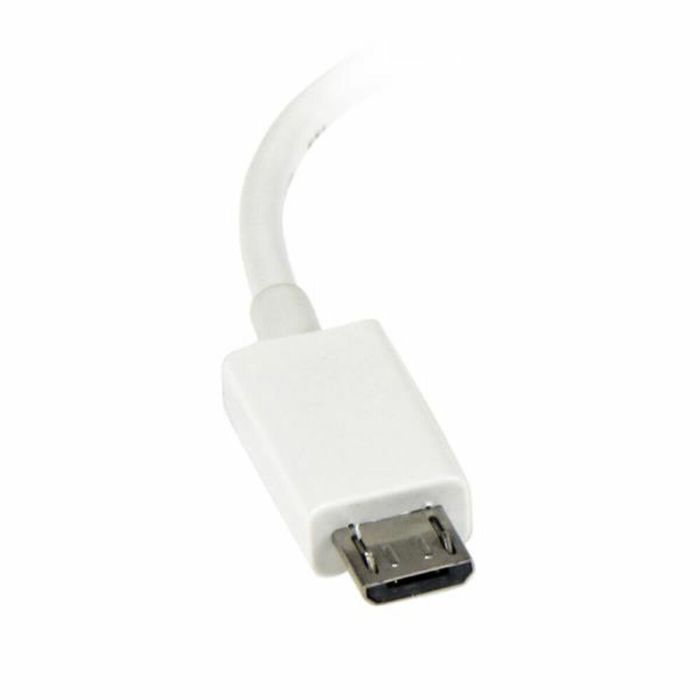 Cable Micro USB a USB Startech UUSBOTGW             Blanco 2