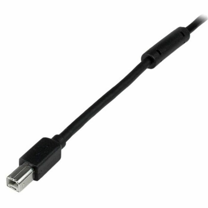 Cable USB A a USB B Startech USB2HAB65AC          Negro 1