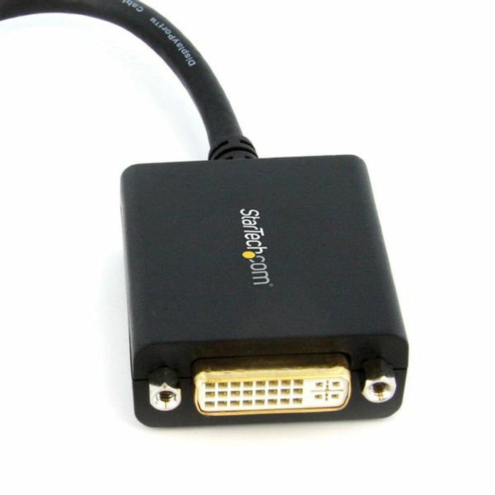 Adaptador DisplayPort a DVI Startech DP2DVI2              Negro 2