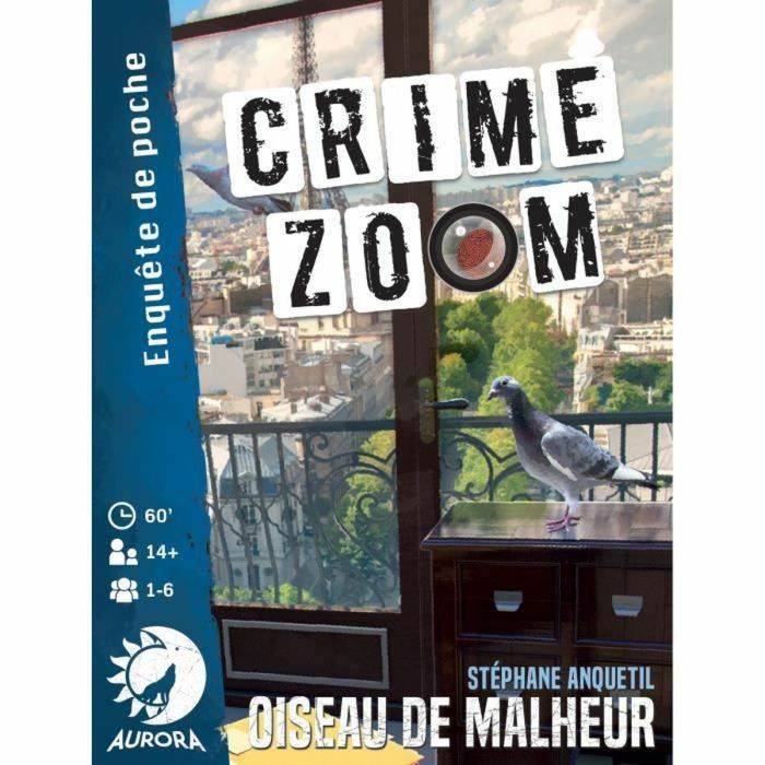 Juego de Mesa Asmodee Crime Zoom : Oiseau de Malheur (FR) 3