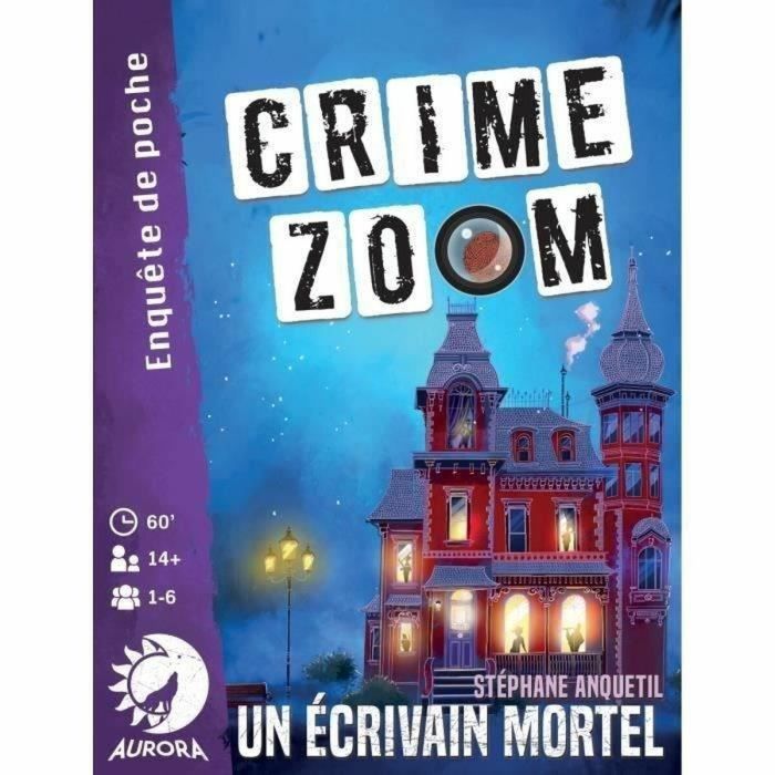 Juego de Mesa Asmodee Crime Zoom Un Écrivain Mortel (FR) 1