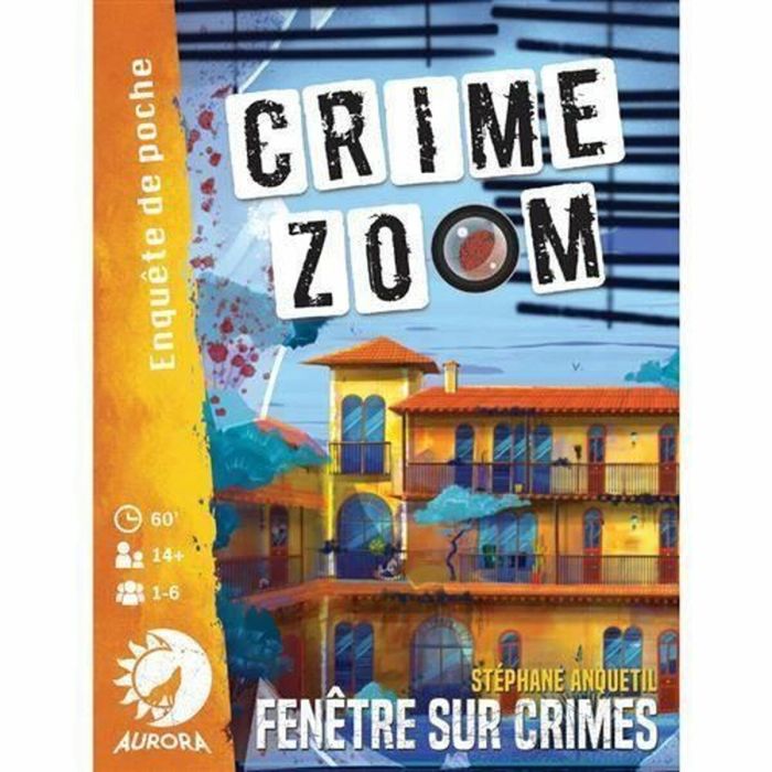 Juego de Mesa Asmodee Crime Zoom Fenêtre sur Crimes (FR) 2