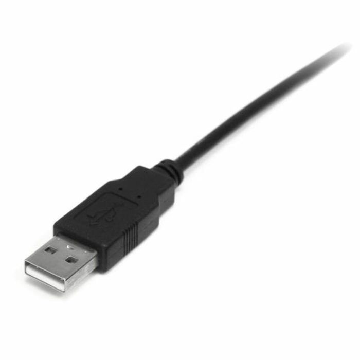 Cable USB A a USB B Startech USB2HABM1M           Negro 1