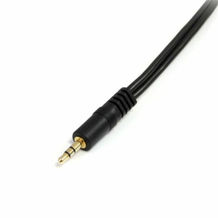 Cable Audio Jack (3,5 mm) Divisor Startech MUY1MFF              Negro 0,15 m 1