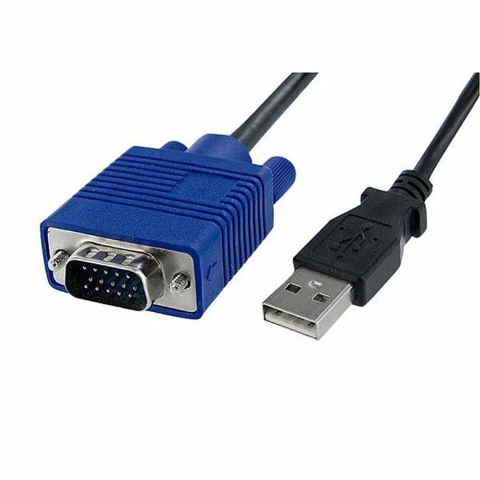 Adaptador USB 3.0 a VGA Startech NOTECONS01 Negro 1