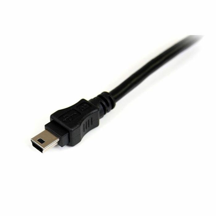 Cable USB 2.0 A a Mini USB B Startech USB2HABMY6 Rojo Negro 1