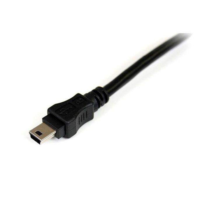 Cable USB 2.0 A a Mini USB B Startech USB2HABMY6           Rojo Negro 1