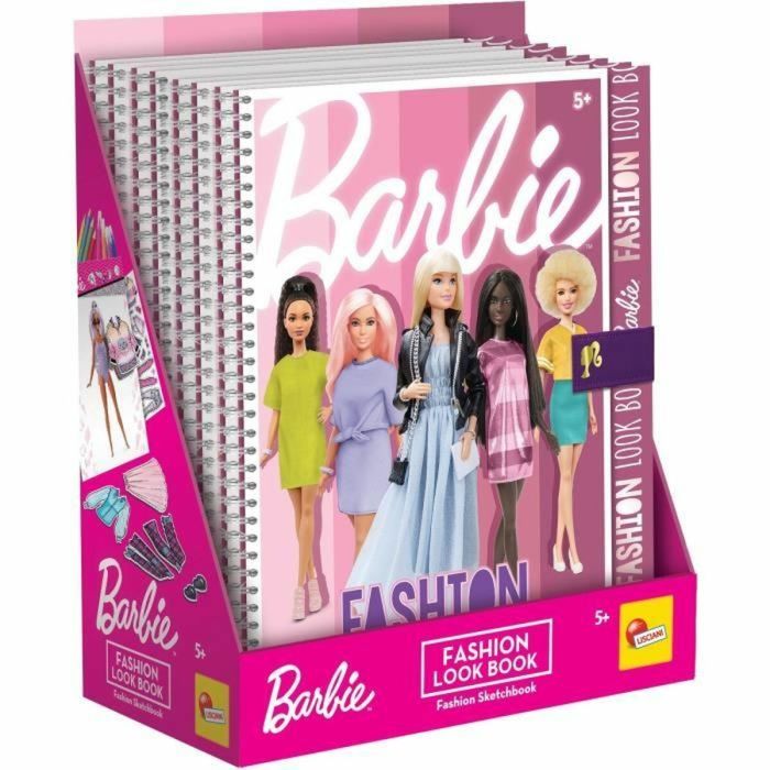 Libro Lisciani Giochi Fashion Look Book Barbie 4
