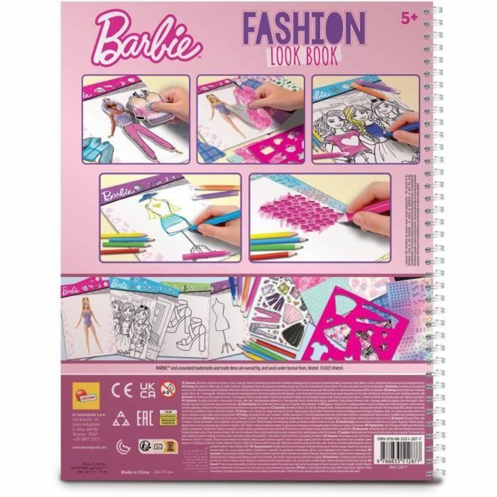 Libro Lisciani Giochi Fashion Look Book Barbie 1