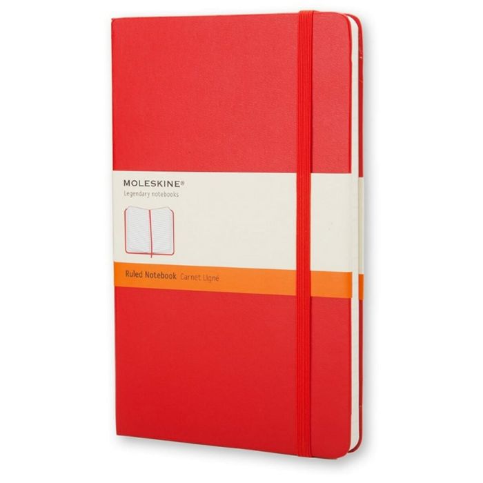 Bloc de Notas Moleskine MM710R Rojo (1 unidad)