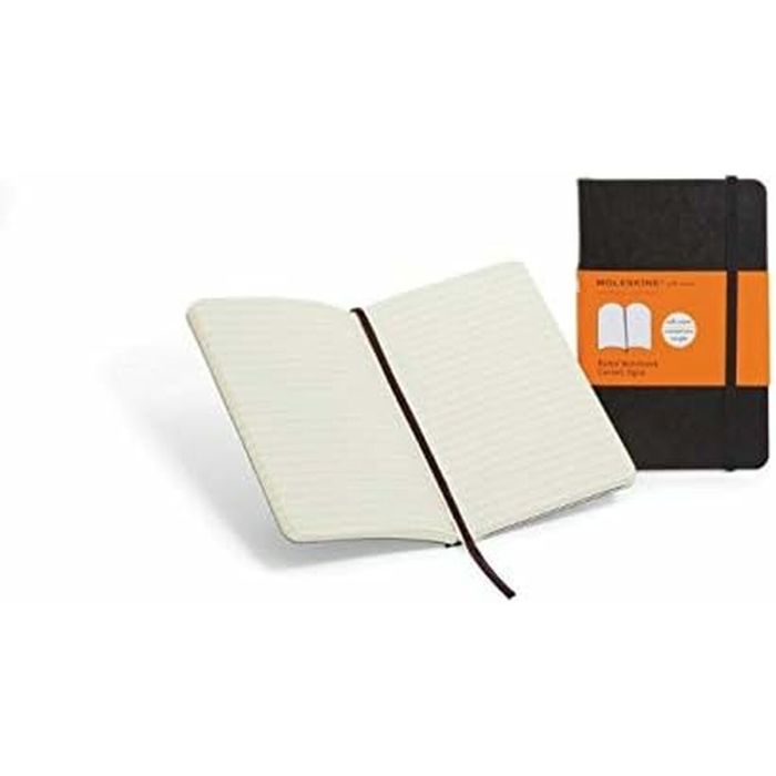 Cuaderno Moleskine 978-88-8370-722-3 19 x 25 cm Negro (1 unidad) 1