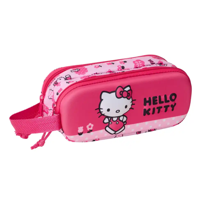 Safta Portatodo Doble 3D Hello Kitty 3D 21x8x6 cm 0 Safta Portatodo Doble 3D Hello Kitty 3D 21x8x6 cm 0