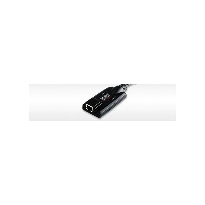 Aten KA7170 cable para video, teclado y ratón (kvm) Negro 2 Aten KA7170 cable para video, teclado y ratón (kvm) Negro 2