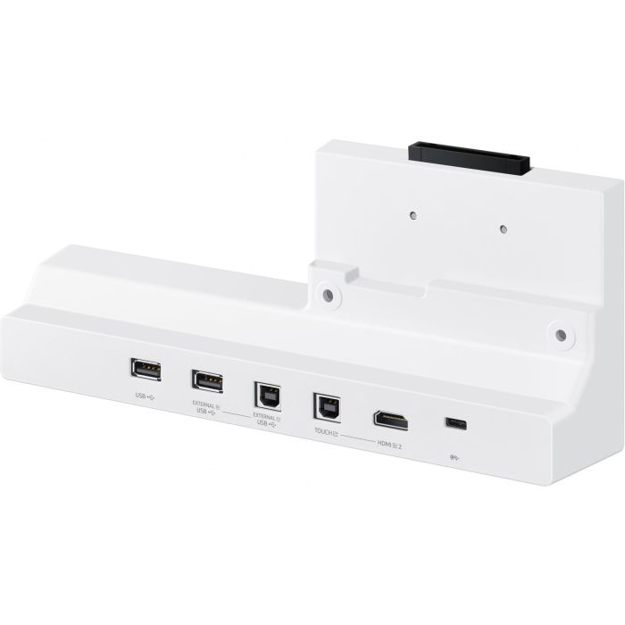 Samsung CY-TF65BBCXEN Bandeja de Conexiones Flip4 para WM55B WM65B con USB HDMI Gris/Blanco