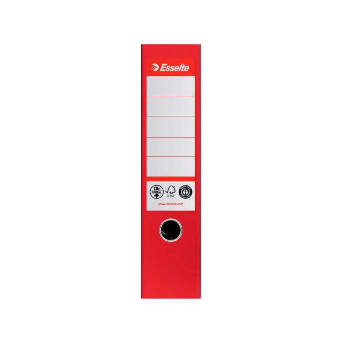 Esselte Archivador de palanca n 1 co2 neutral DIN A4 Cartón forrado Lomo 75 mm Rojo Vivida 2