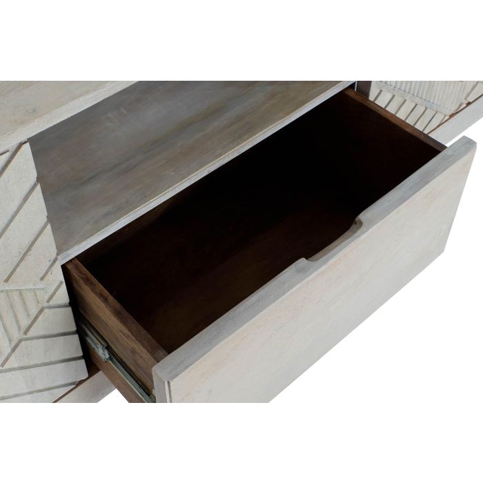 Mueble de TV DKD Home Decor Beige Metal Madera de mango 175 x 40 x 60 cm 6 Mueble de TV DKD Home Decor Beige Metal Madera de mango 175 x 40 x 60 cm 6