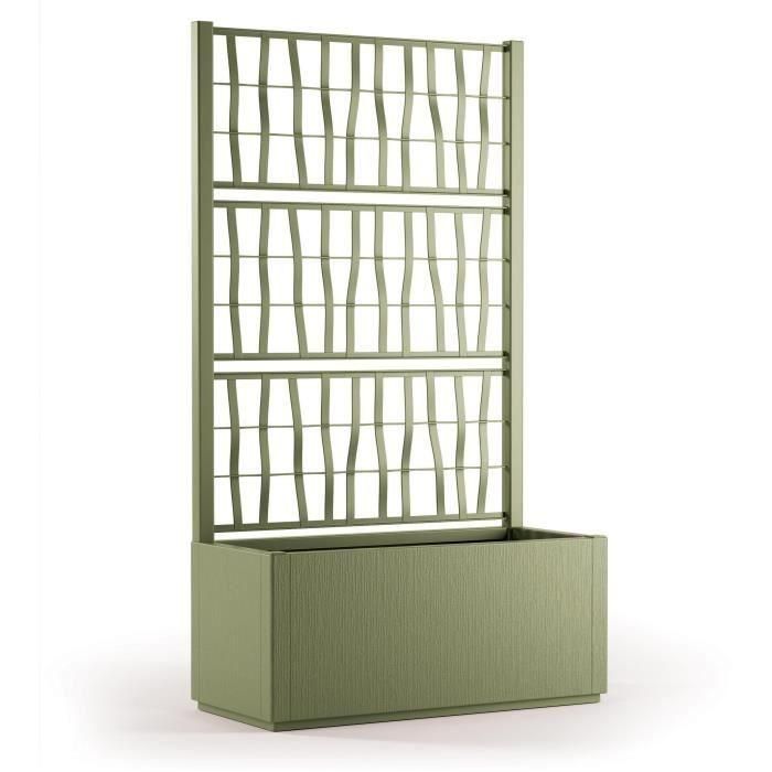 Stefanplast STE8003507686021 Jardinera Ethica Rectangular 80 cm con Enrejado Verde 0 Stefanplast STE8003507686021 Jardinera Ethica Rectangular 80 cm con Enrejado Verde 0