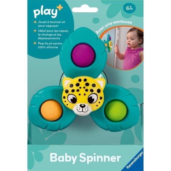 Ravensburger -PLAY+ - Baby Spinner leopardo - A partir de 6 meses - Versión francesa - 34012 3 Ravensburger -PLAY+ - Baby Spinner leopardo - A partir de 6 meses - Versión francesa - 34012 3