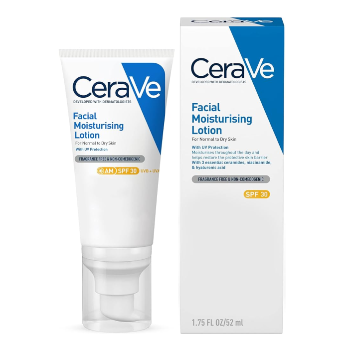 Cerave Loción Hidratante For Normal To Dry Skin Spf30 52 mL