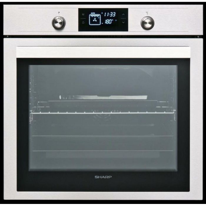Horno Pirolítico Sharp K71V28IM2 78 L Horno Pirolítico Sharp K71V28IM2 78 L