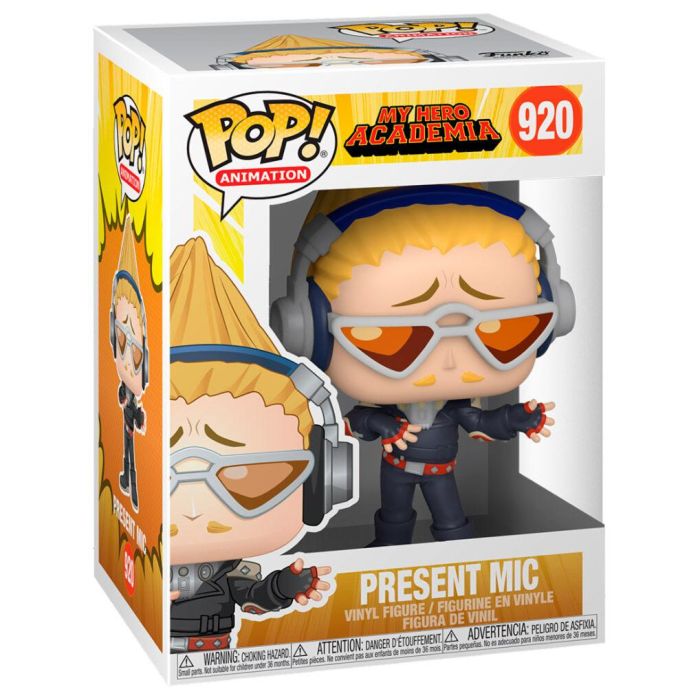 Funko Pop My Hero Academia Present Mic - Figura de Vinilo de 9 cm 2