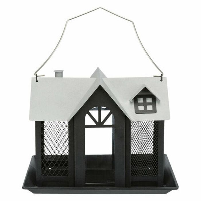 Comedero para Pájaros Trixie Negro 2 L 26 x 19 x 19 cm 19 Comedero para Pájaros Trixie Negro 2 L 26 x 19 x 19 cm 19