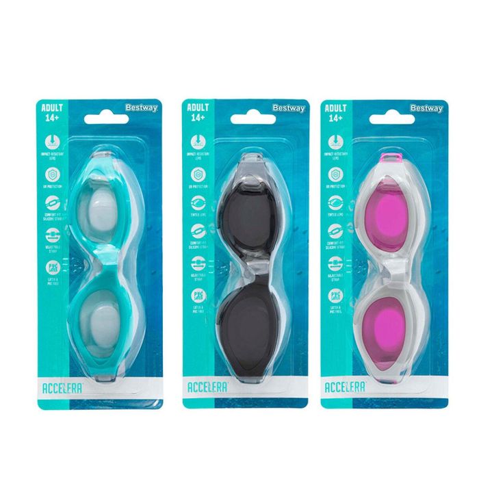 Bestway Gafa Natacion Silicona Adulto Espejo Antivaho Color Surtido +14 Años Playa y Piscina 21066 3 Bestway Gafa Natacion Silicona Adulto Espejo Antivaho Color Surtido +14 Años Playa y Piscina 21066 3