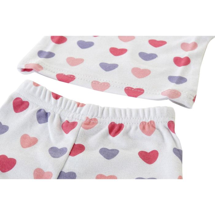 Bebe Baby DKD Home Decor Rosa Blanco 24 x 32 cm Set de 11 (2 Unidades) 2