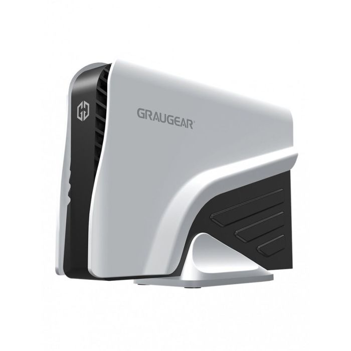 GrauGear G-3501-A-10G Caja Disco Duro Externo 8TB USB 3.2 Gen 2 (6 Gbit/s) para PS4/PS5 3.5" Serial ATA III Blanco