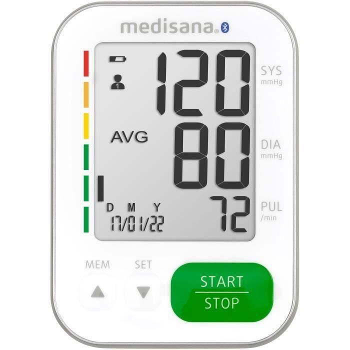 Medisana BU 570 Tensiómetro Conectado Bluetooth - Detección Arritmias, Pantalla Grande Dígito XXL, Diseño Delgado, 240 Memorias 3 Medisana BU 570 Tensiómetro Conectado Bluetooth - Detección Arritmias, Pantalla Grande Dígito XXL, Diseño Delgado, 240 Memorias 3