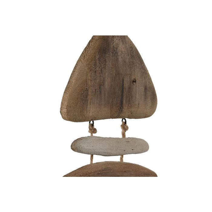 Decoracion Colgante Antique DKD Home Decor Natural 2.5 x 44 x 15 cm (6 Unidades) 1 Decoracion Colgante Antique DKD Home Decor Natural 2.5 x 44 x 15 cm (6 Unidades) 1