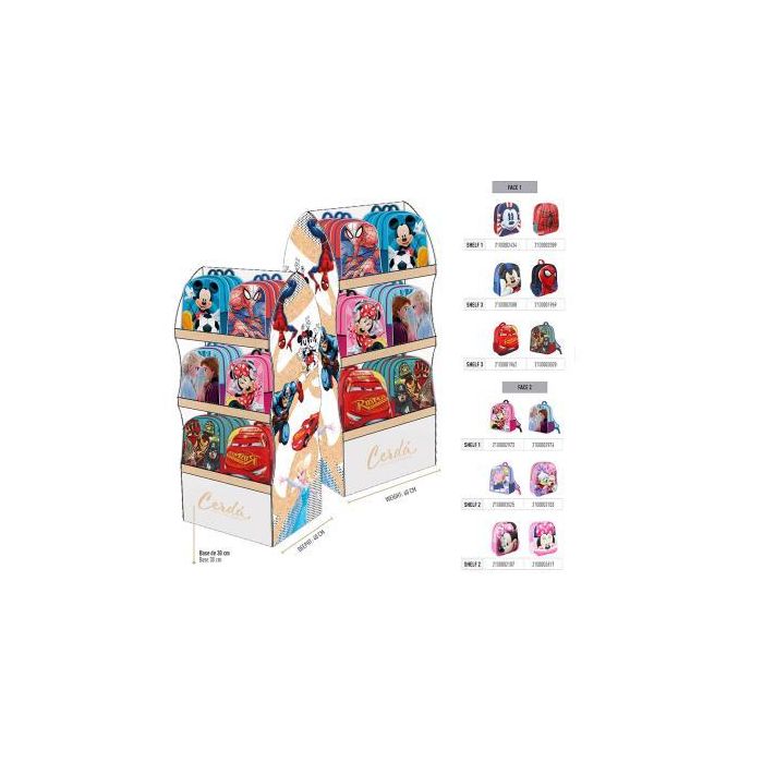 Displays Expositor Cartón Baldas Sin Personaje