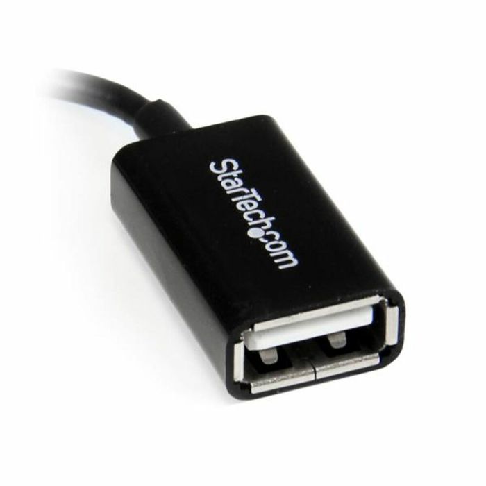 Cable USB a Micro USB Startech UUSBOTGRA            Negro 1