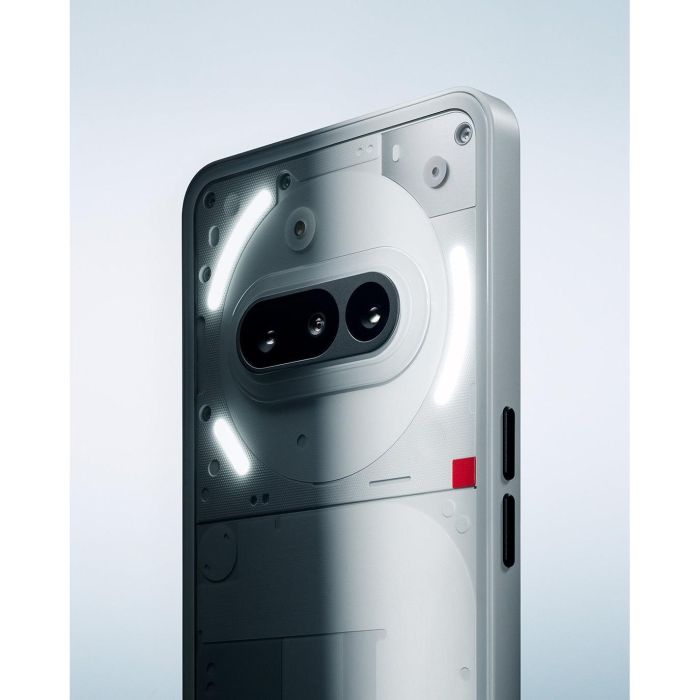 Nothing Phone (3a) 5G Dual SIM 12GB RAM 256GB Blanco - Pantalla AMOLED 6.77" Android 15 Cámara 50MP 1