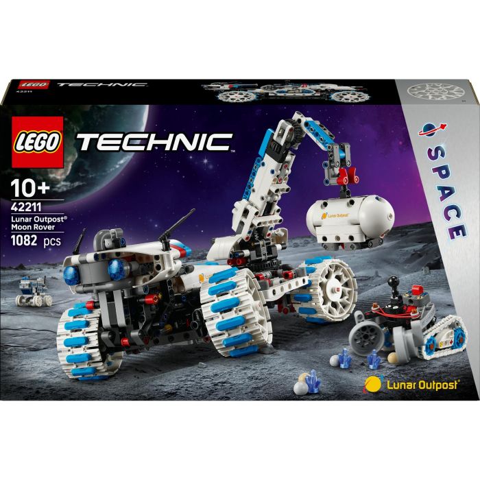 LEGO 42211 Technic Vehículo de Puesto de Avanzada Lunar - Set de construcción para niños de 10 años