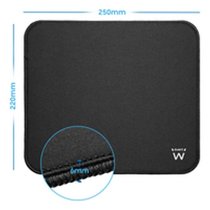 Ewent Ew3183 Alfombrilla de Ratón Poliéster 250x200x6 mm | Superficie Antideslizante para Ratón Óptico y Láser, Control Preciso 1 Ewent Ew3183 Alfombrilla de Ratón Poliéster 250x200x6 mm | Superficie Antideslizante para Ratón Óptico y Láser, Control Preciso 1